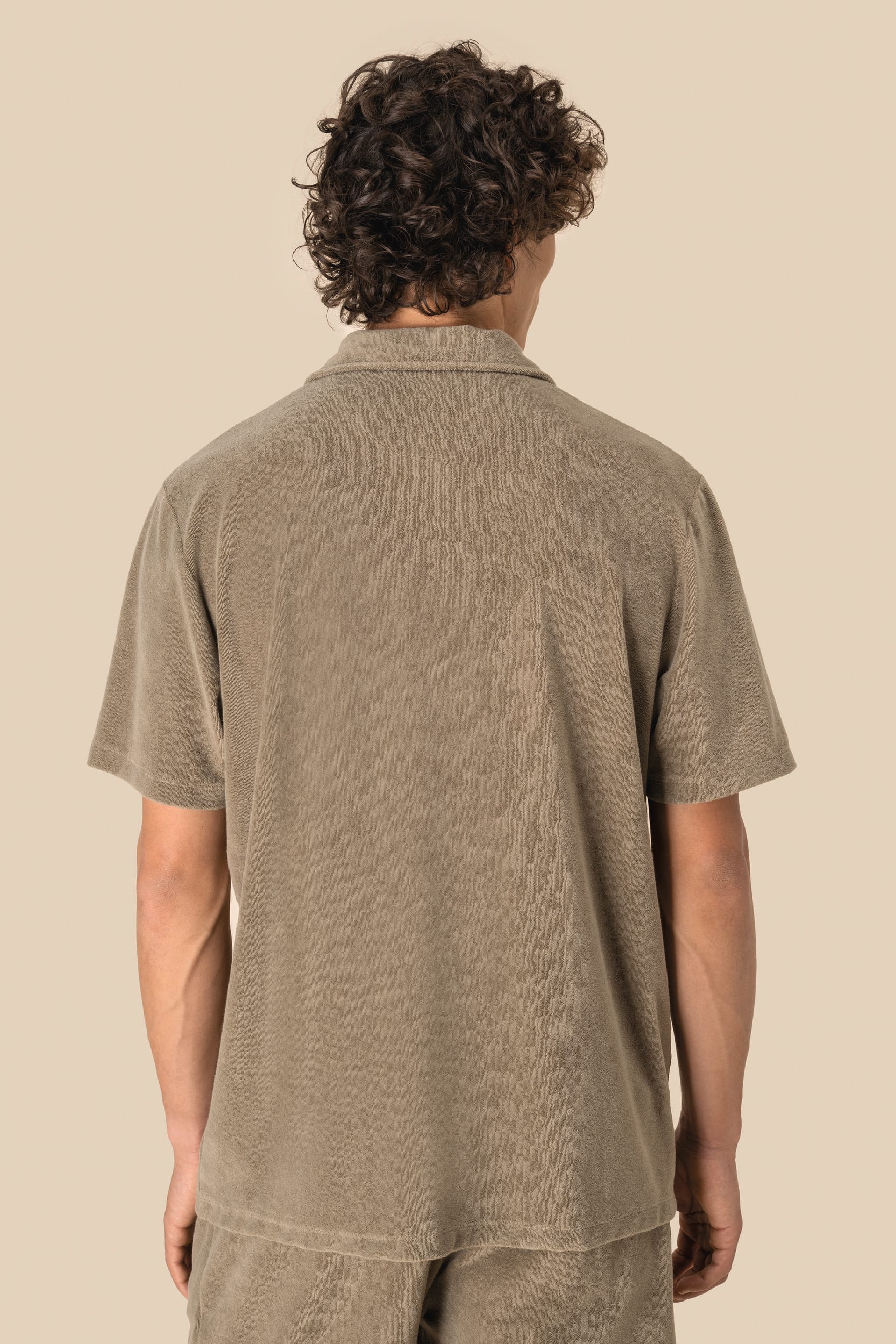 Spasso SP229 - Eco-friendly Men's Terry Towel Polo Shirt