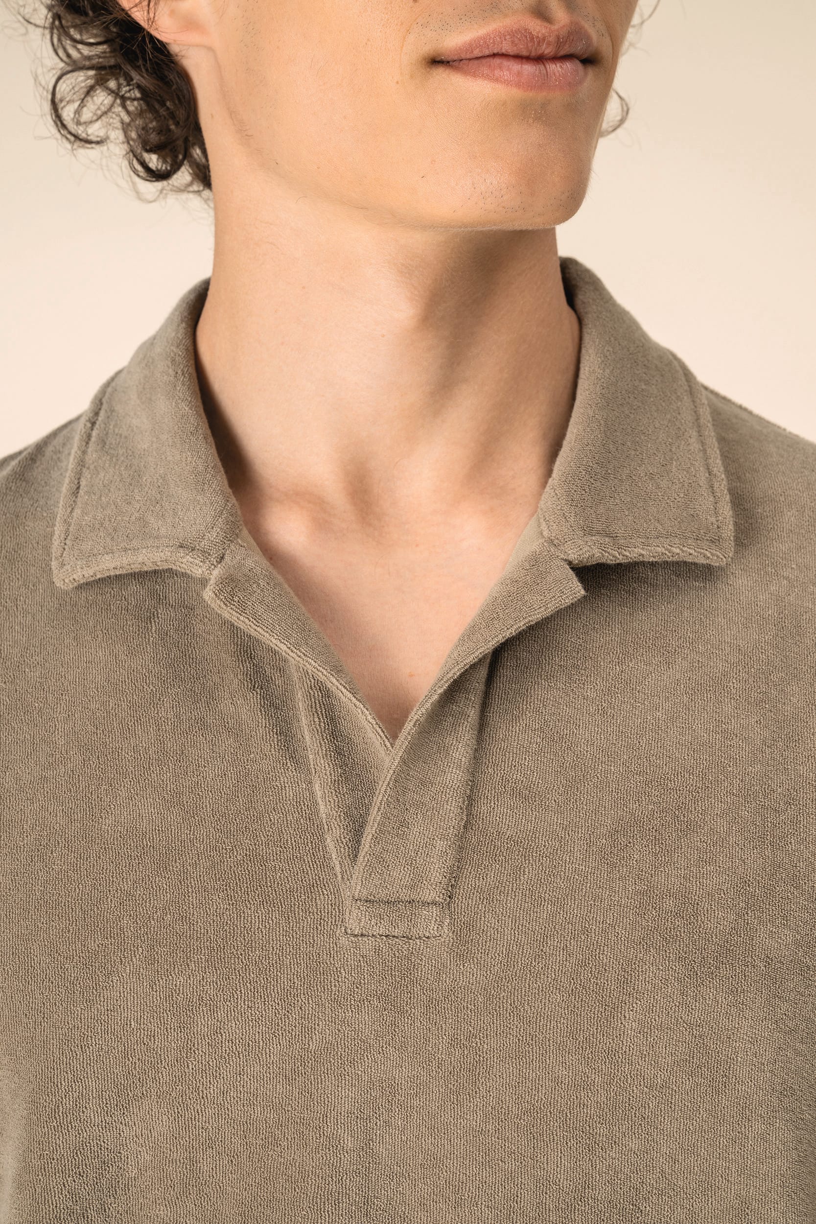 Spasso SP229 - Eco-friendly Men's Terry Towel Polo Shirt