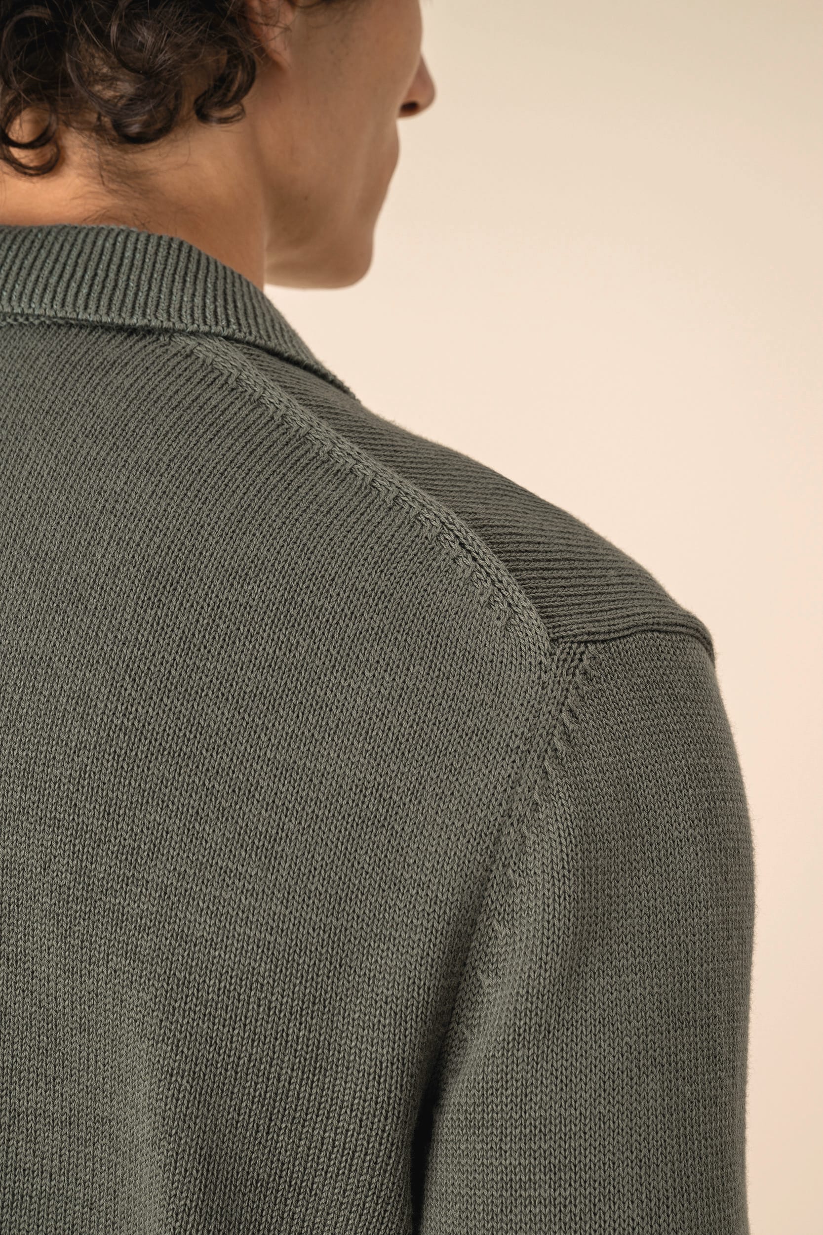 Spasso SP901 - Men's Jumper With Polo Collar