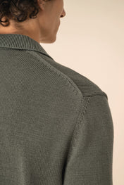Spasso SP901 - Men's Jumper With Polo Collar