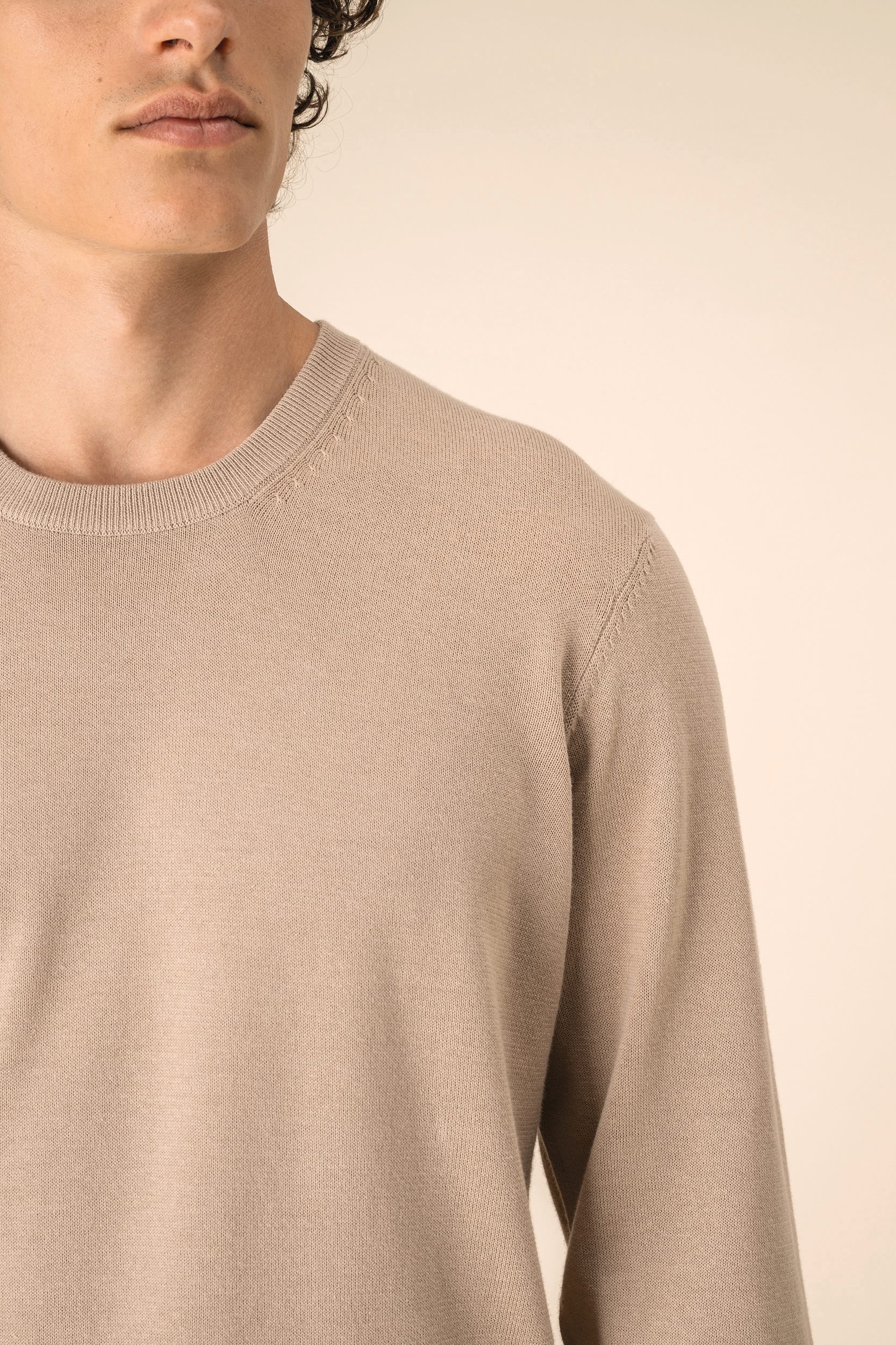 Spasso SP900 - Eco-friendly Men's Round Neck Jumper