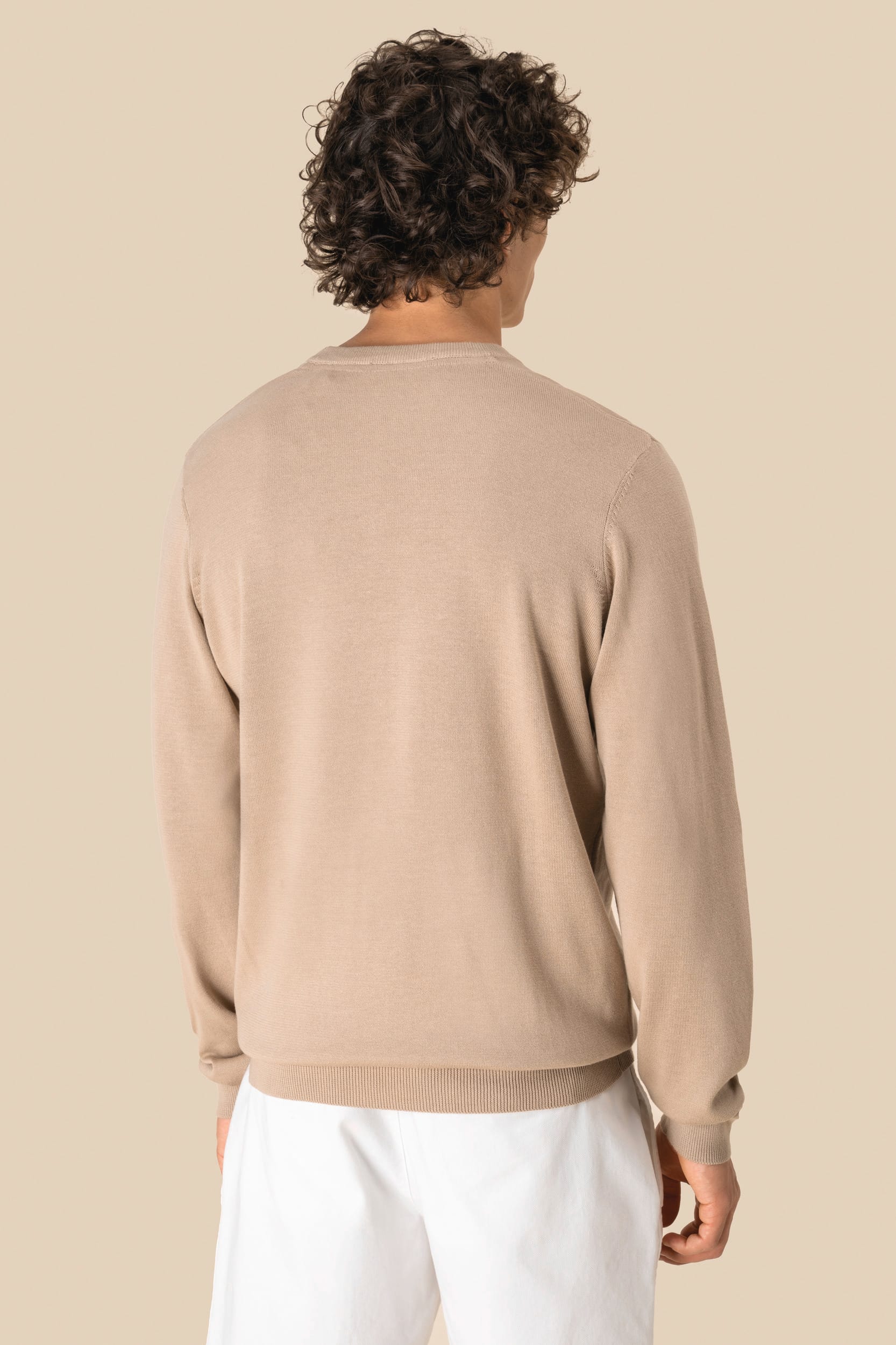 Spasso SP900 - Eco-friendly Men's Round Neck Jumper