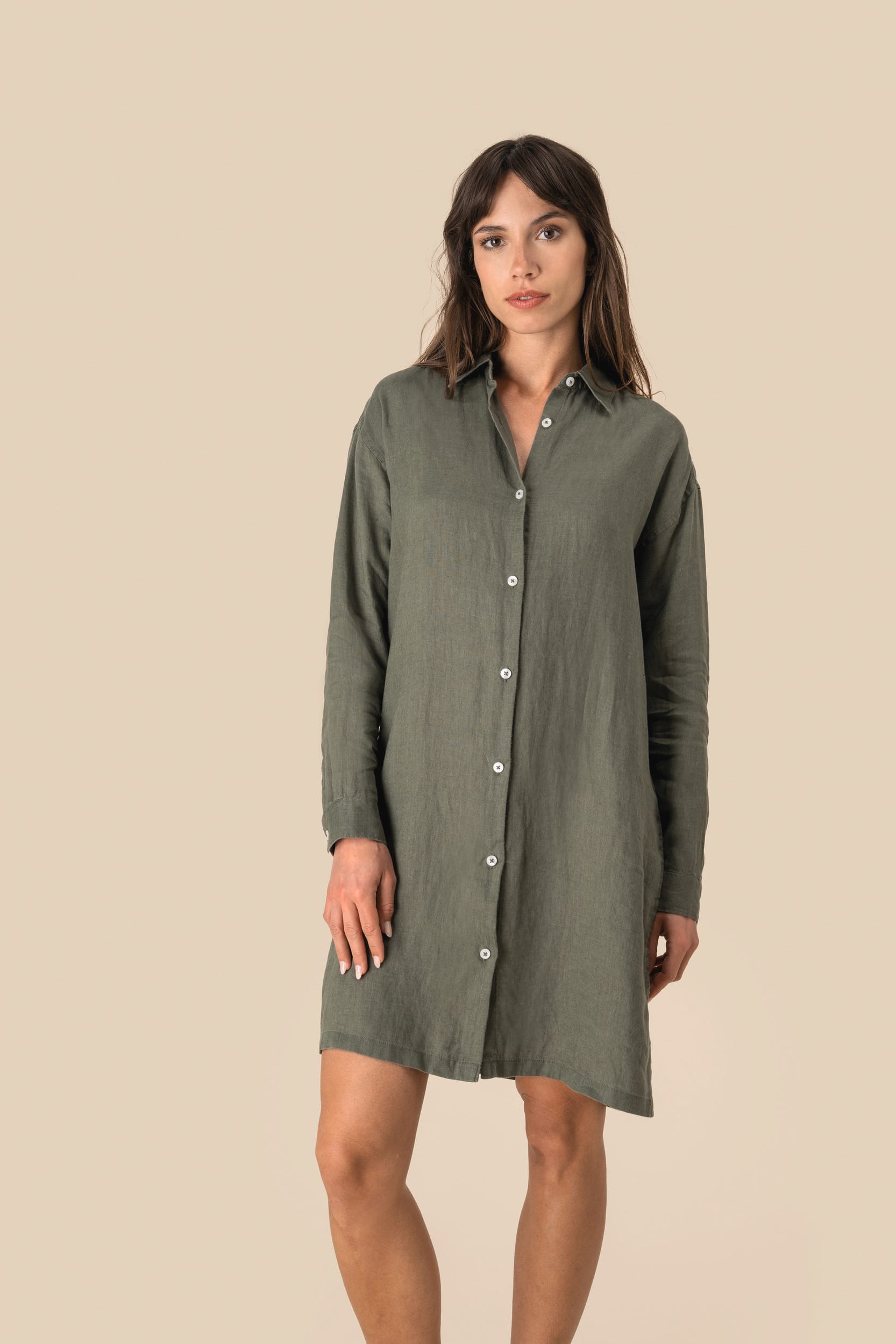 Spasso SP5008 - Ladies' Linen Dress Shirt