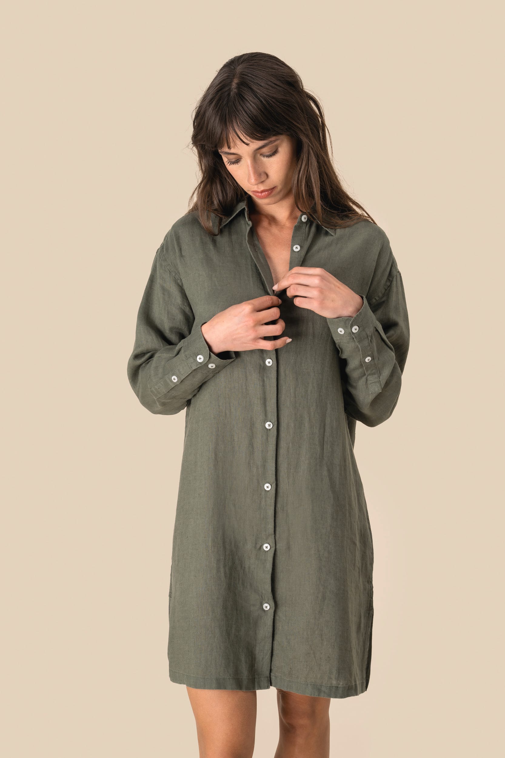Spasso SP5008 - Ladies' Linen Dress Shirt