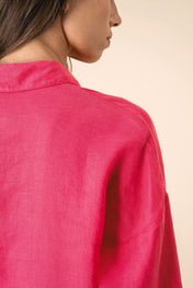 Spasso SP501 - Ladies' Oversize Linen Shirt