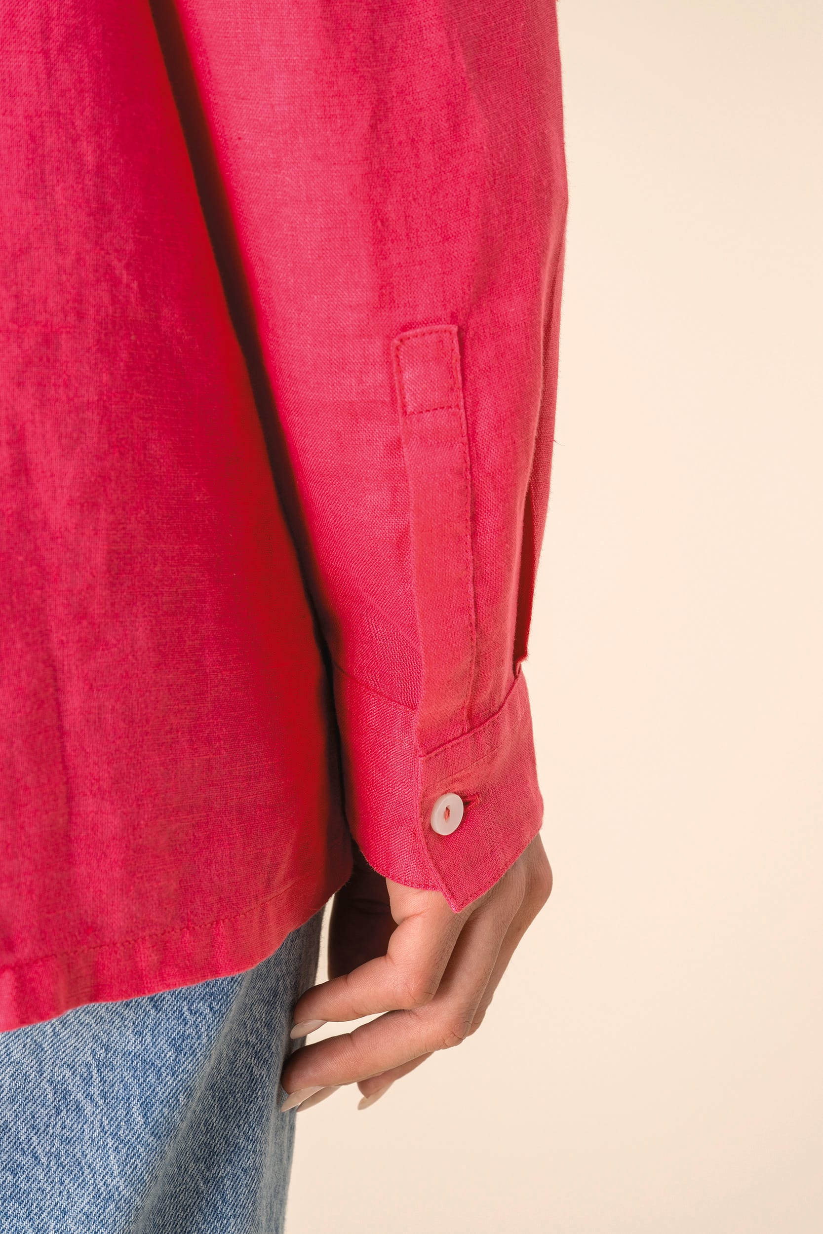 Spasso SP501 - Ladies' Oversize Linen Shirt