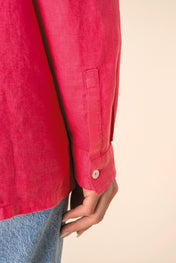 Spasso SP501 - Ladies' Oversize Linen Shirt