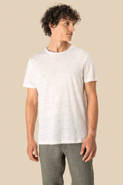 Spasso SP320 - Men's Linen T-shirt