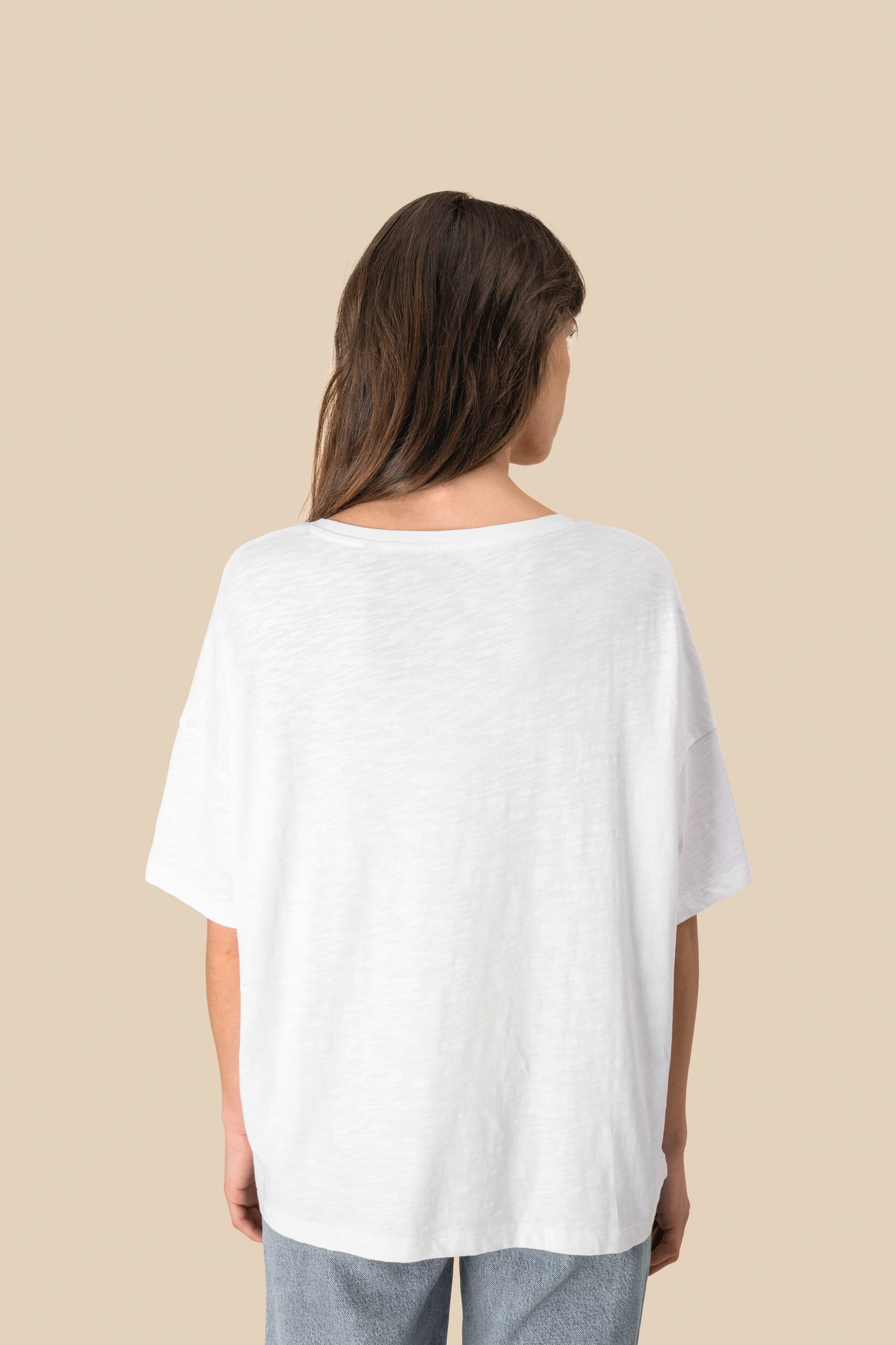 Women's Oversized Slub T-Shirt | Organic Blank