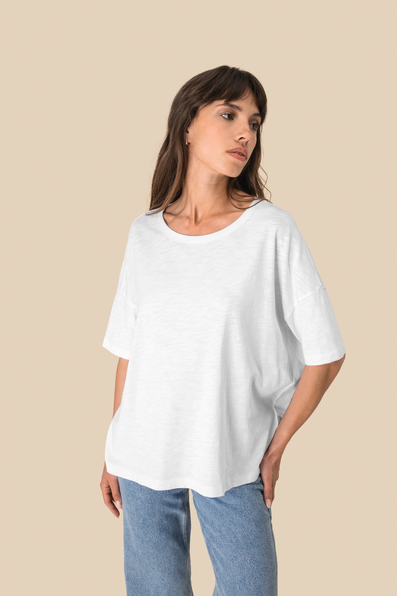 Ladies' Oversized Slub T-Shirt | SP304