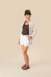 Spasso SP713 - Ladies' Linen Short