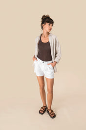 Spasso SP713 - Ladies' Linen Short