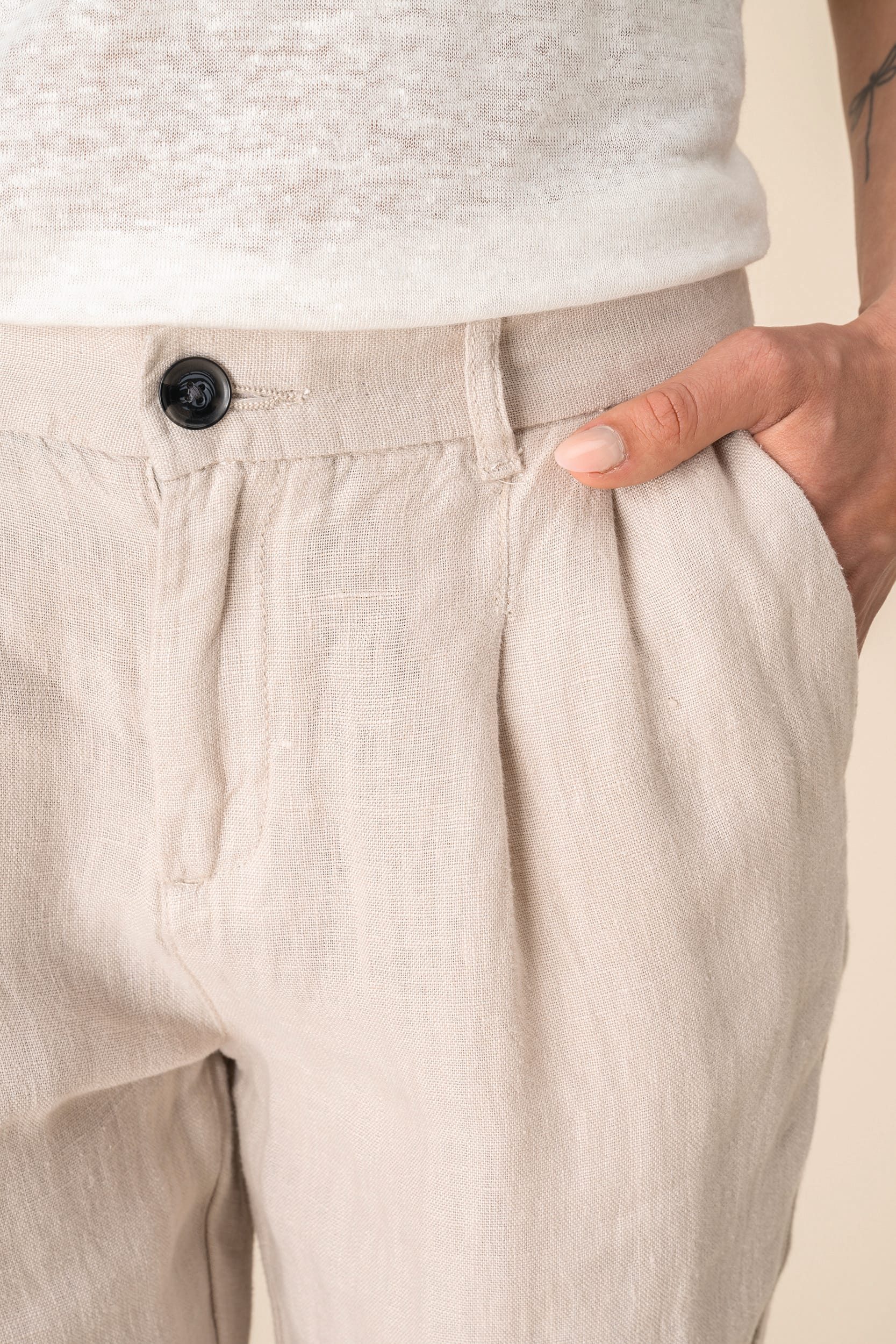 Spasso SP712 - Ladie's Linen Trousers