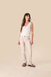 Spasso SP712 - Ladie's Linen Trousers