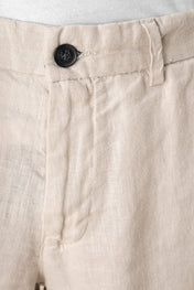 Spasso SP711 - Men's Linen Bermuda