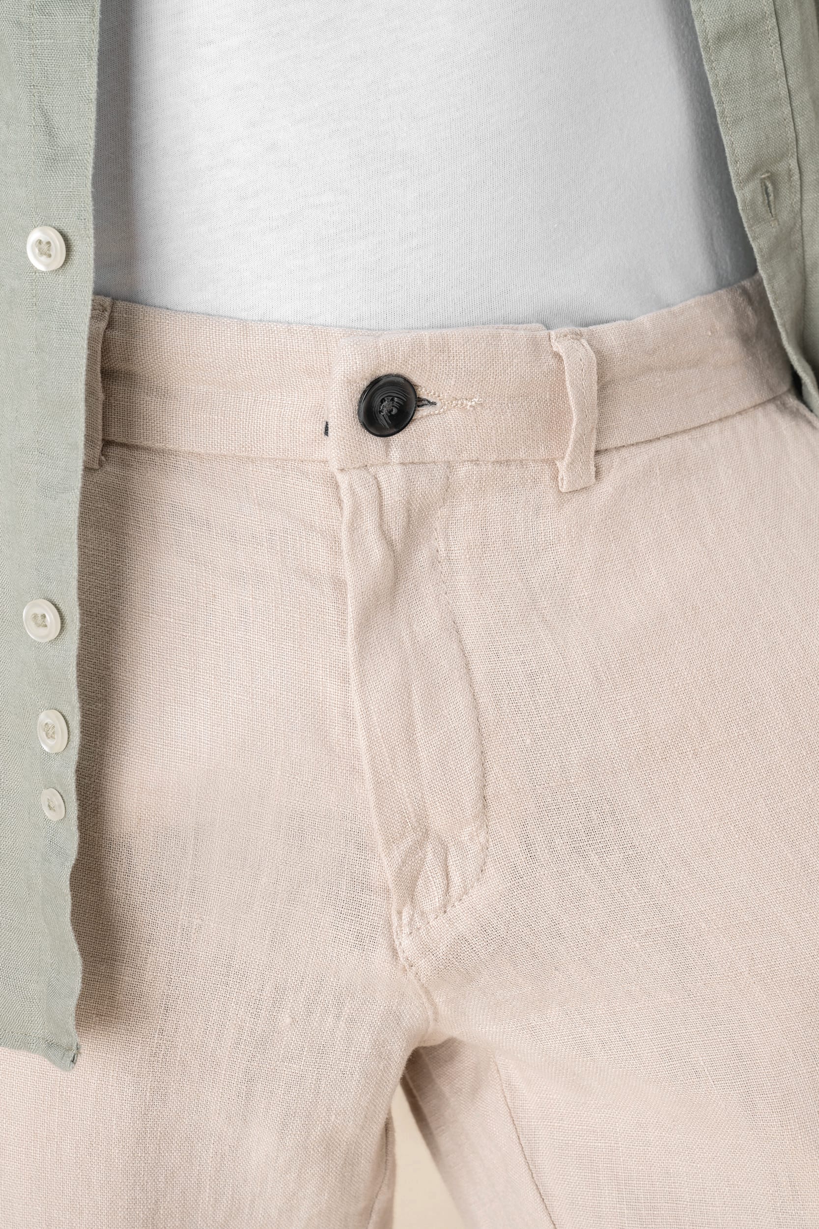 Spasso SP710 - Men's Linen Trousers