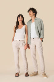 Spasso SP710 - Men's Linen Trousers