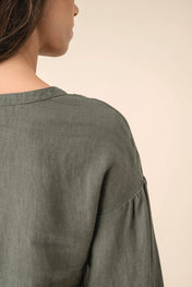 Spasso SP524 - Ladies' Linen Blouse