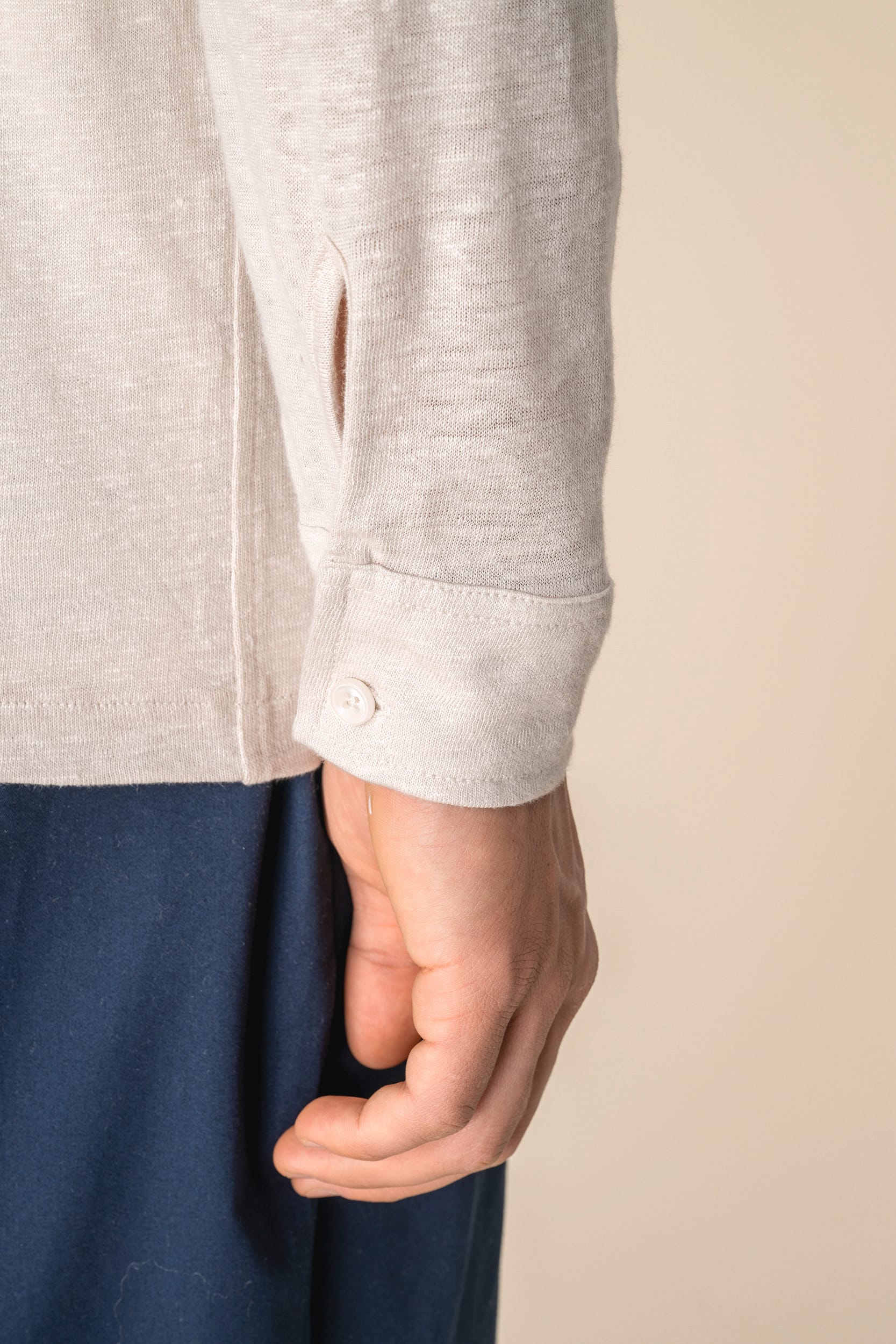 Spasso SP518 - Men's Linen Shirt