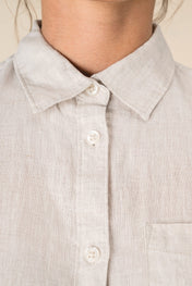 Spasso SP505 - Ladies’ Linen Shirt