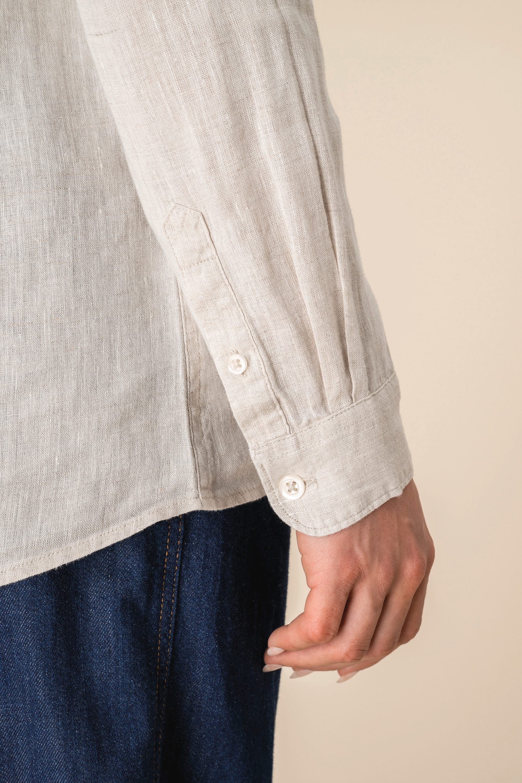 Spasso SP505 - Ladies’ Linen Shirt