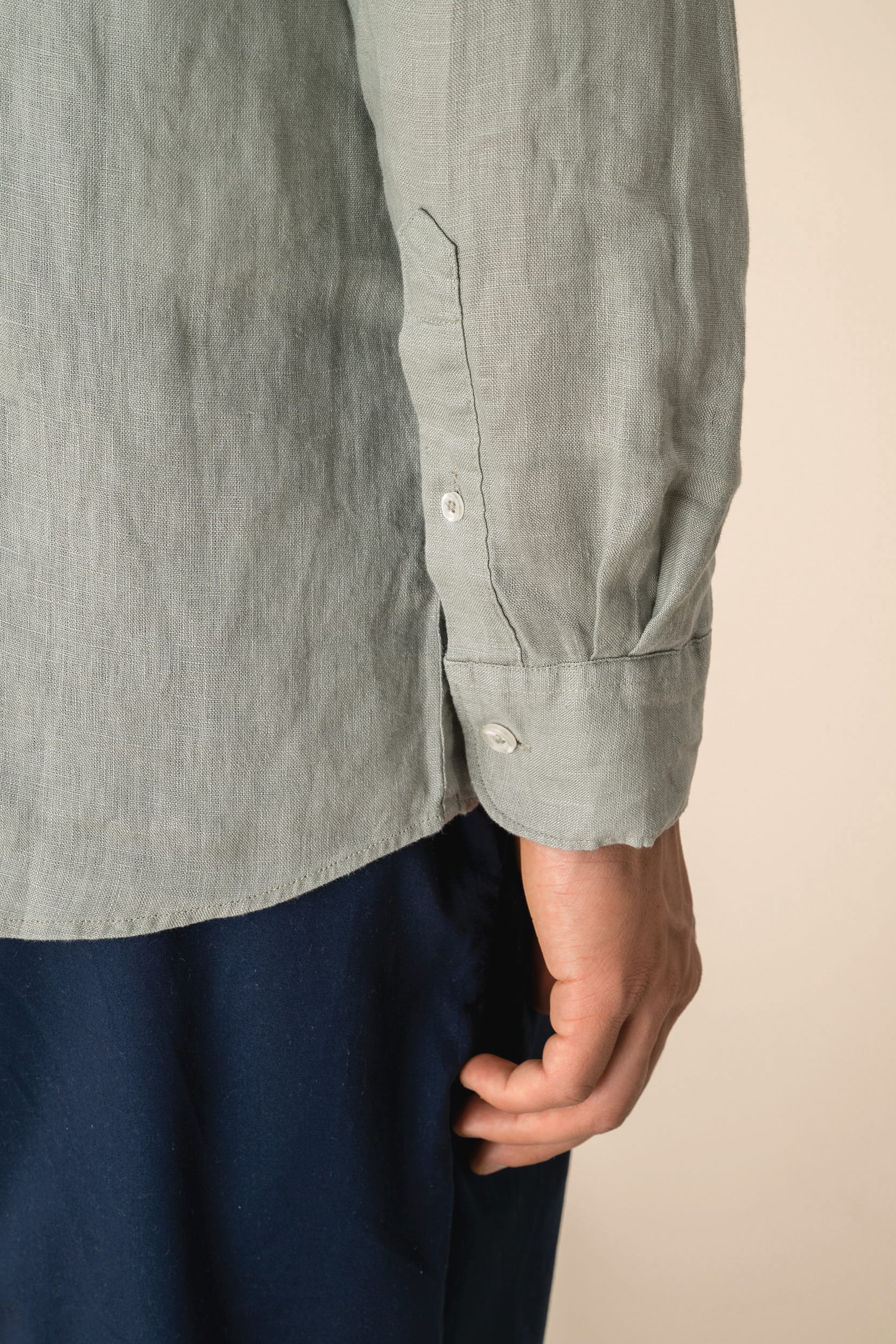 Spasso SP504 - Men's Linen Shirt