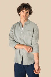 Spasso SP504 - Men's Linen Shirt