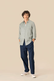 Spasso SP504 - Men's Linen Shirt