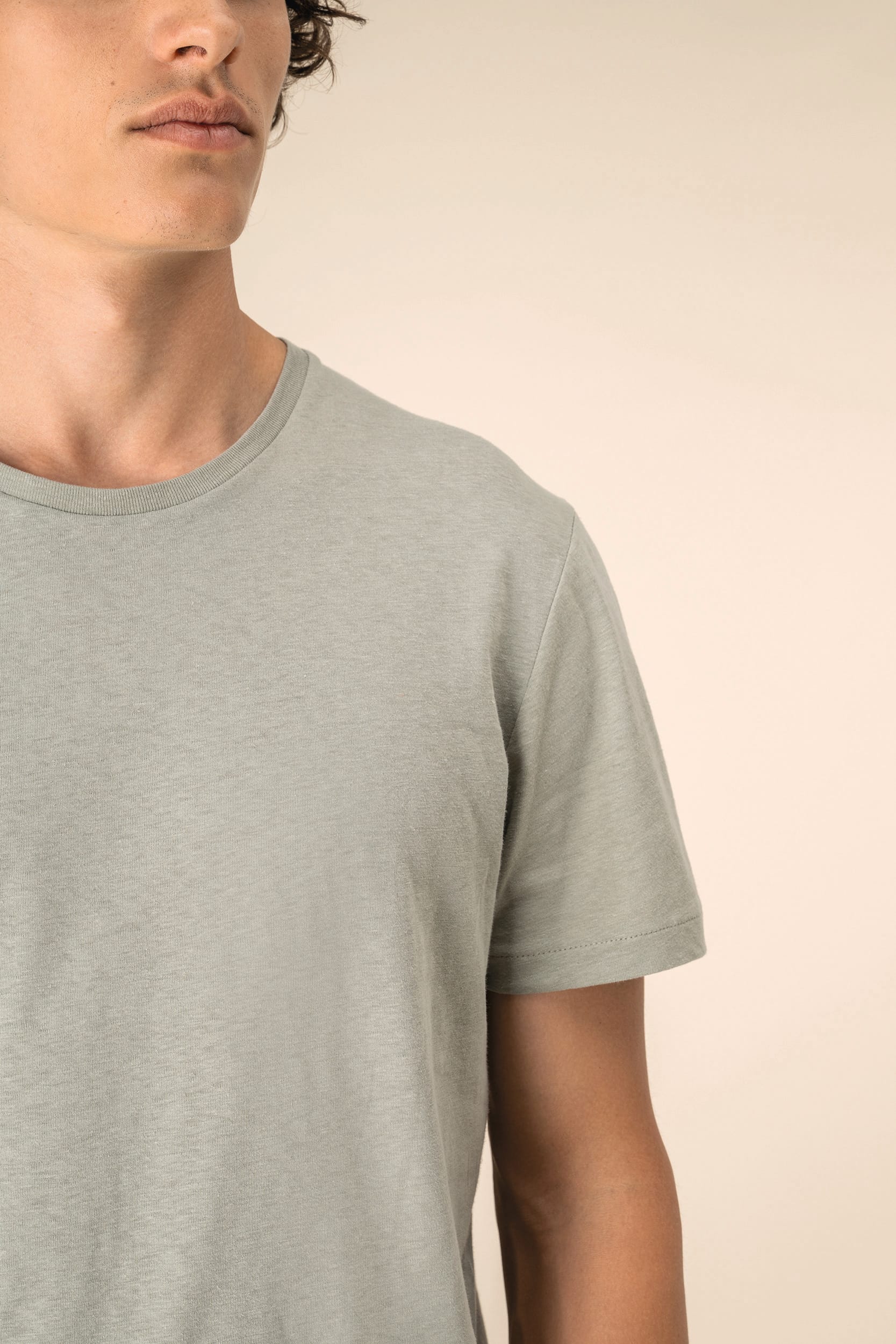 Unisex Organic Cotton & Linen T-Shirt – 150 g/m² | SP325