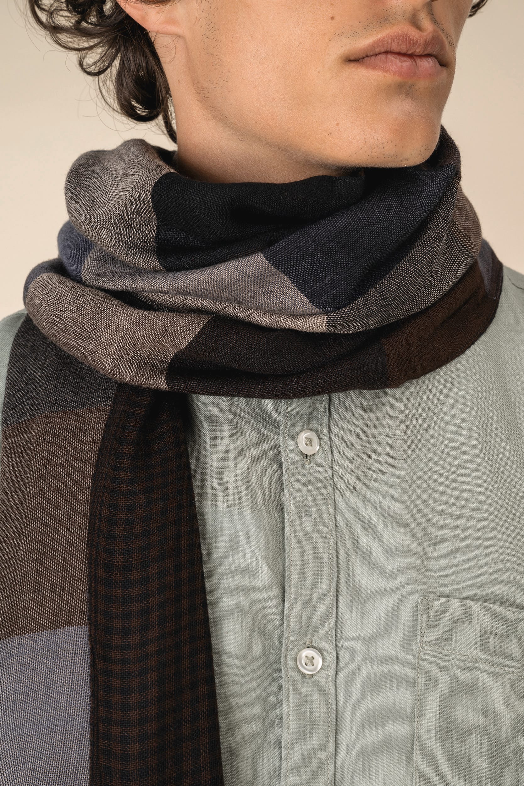 Spasso SP144 - Unisex Reversible Scarf