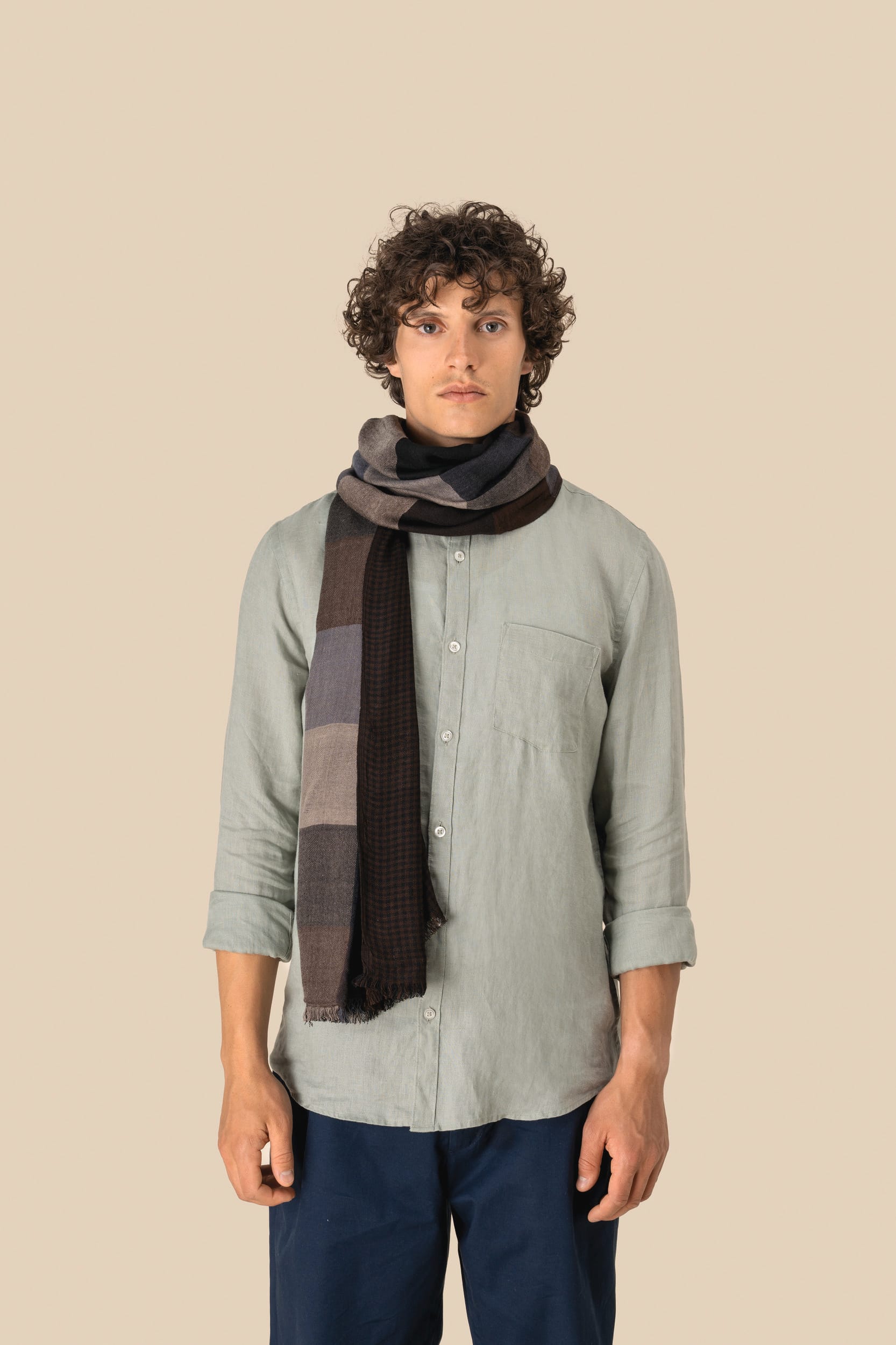 Spasso SP144 - Unisex Reversible Scarf