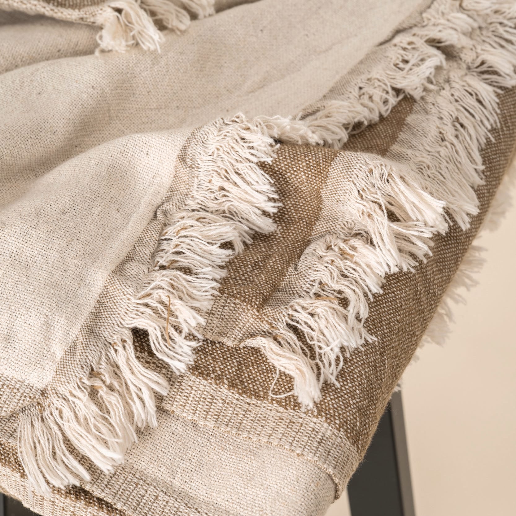 Cotton Linen Fringed Fouta SP120