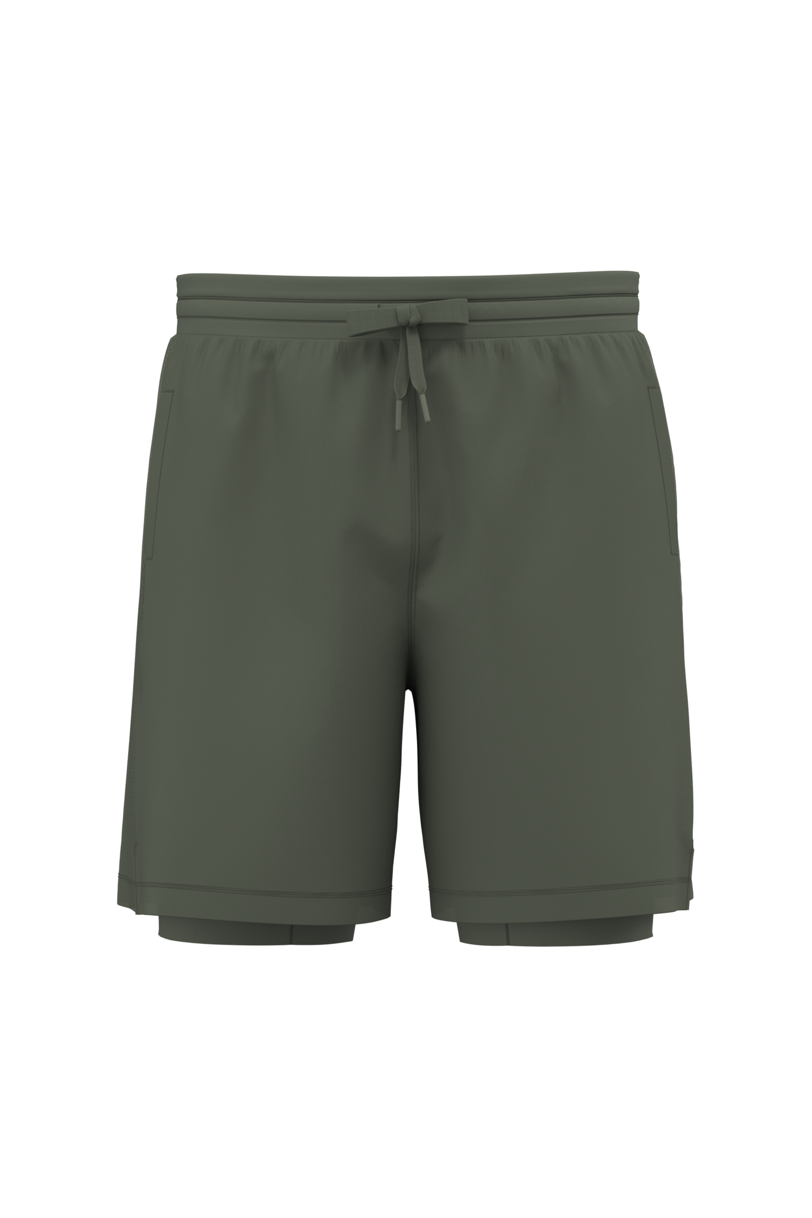 Short de sport 2-en-1 recyclé pour homme – 85 g/m² | PA1032