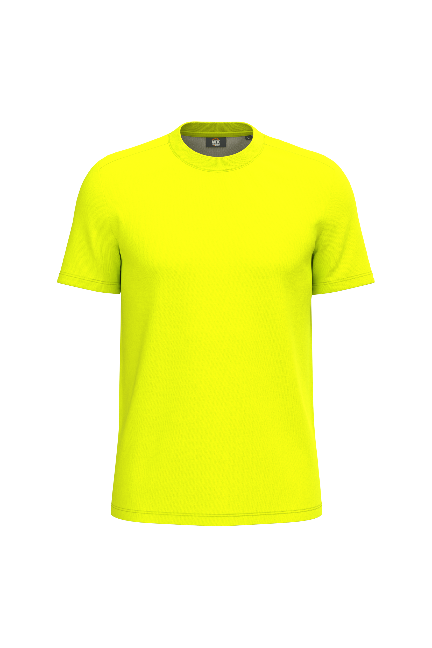 T-shirt unisexe à visibilité renforcée en coton et polyester recyclé | WK308