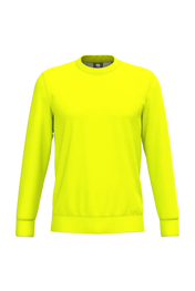 Sweat fluorescent unisexe à visibilité renforcée en polyester recyclé | WK405