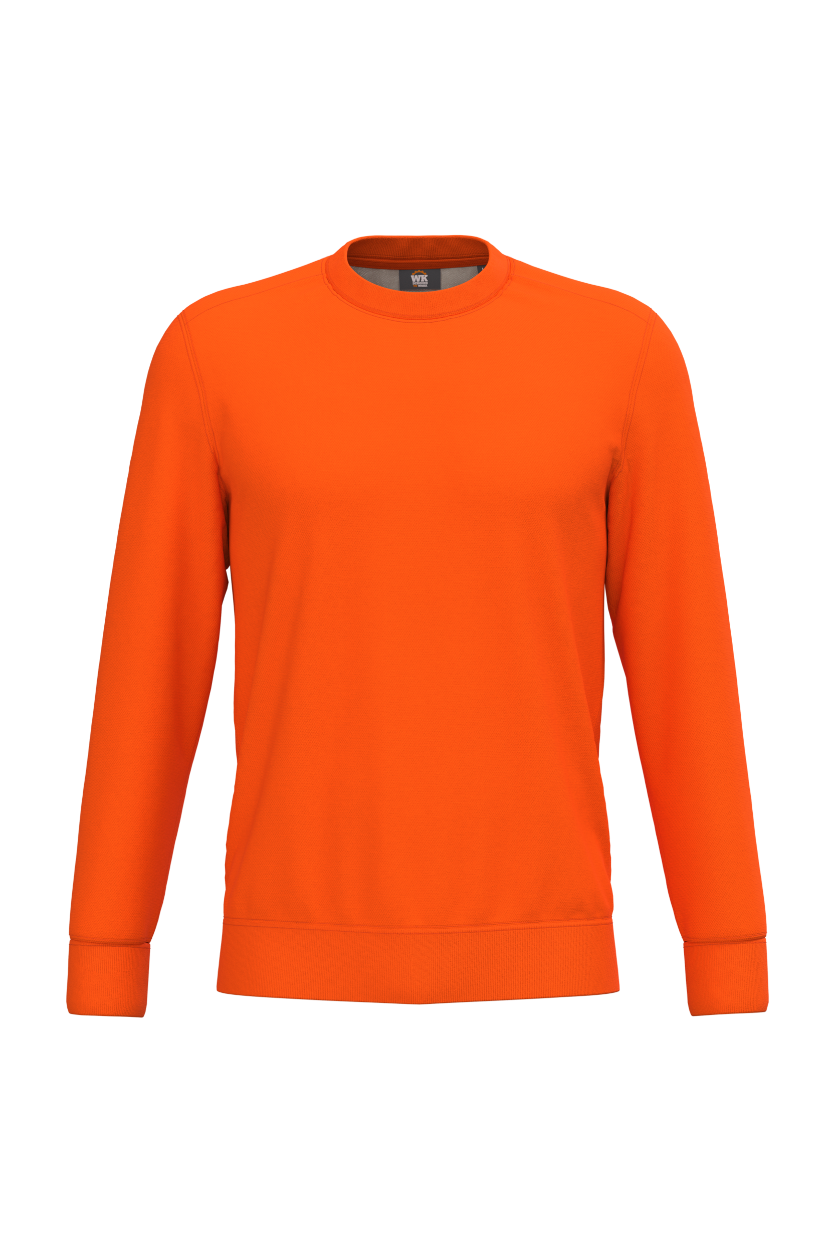 Sweat fluorescent unisexe à visibilité renforcée en polyester recyclé | WK405