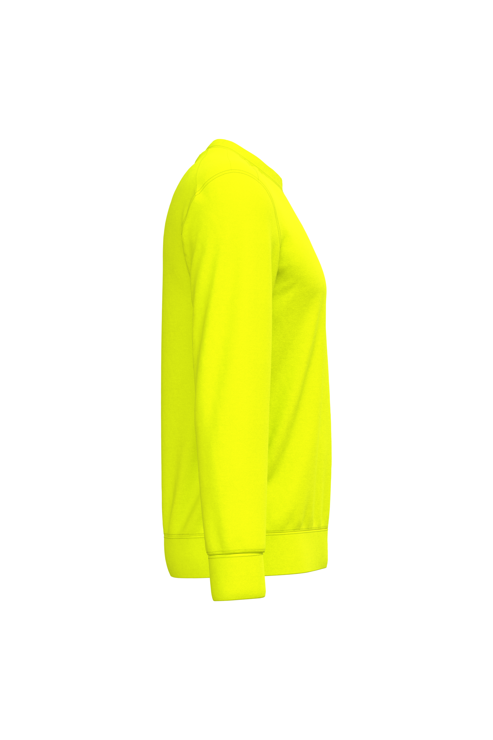 Sweat fluorescent unisexe à visibilité renforcée en polyester recyclé | WK405