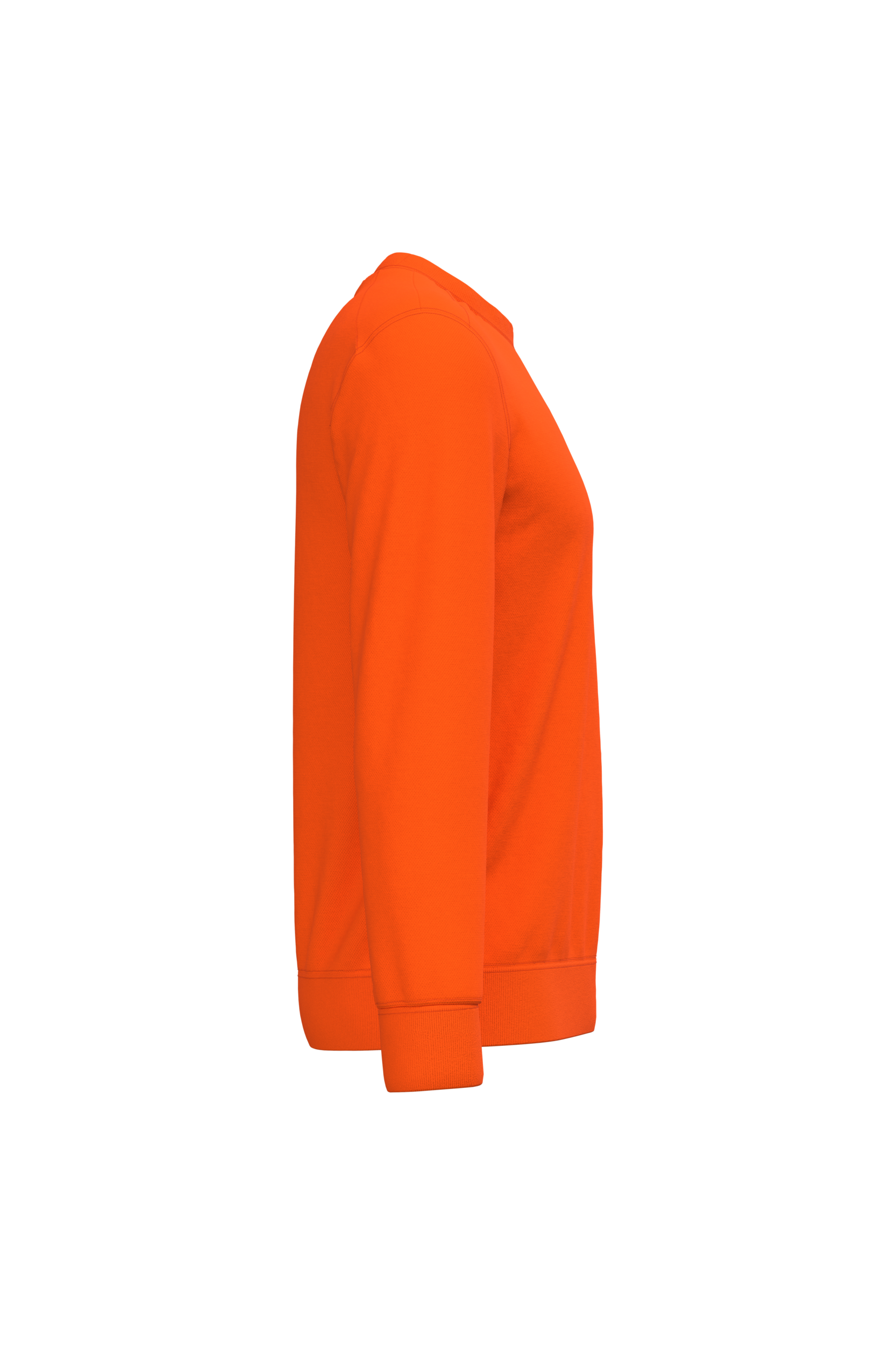 Sweat fluorescent unisexe à visibilité renforcée en polyester recyclé | WK405