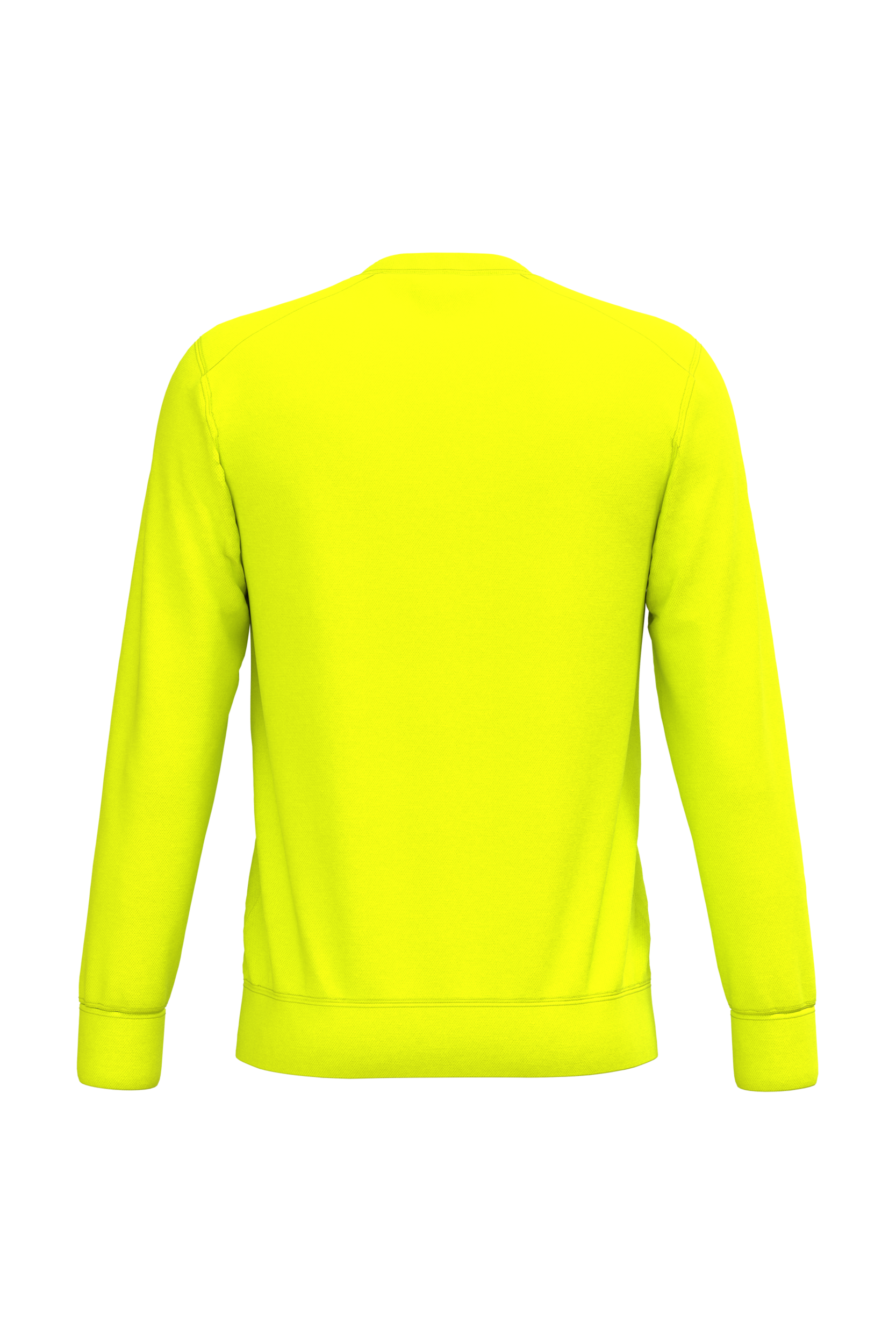 Sweat fluorescent unisexe à visibilité renforcée en polyester recyclé | WK405