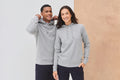 Unisex Hooded Sweatshirt in Regenerated Cotton and Recycled Polyester | H841