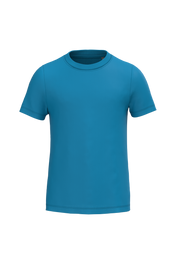 Camiseta de cuello redondo para niños de algodón orgánico - K3027IC