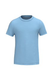 Camiseta de cuello redondo para niños de algodón orgánico - K3027IC