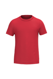 Camiseta de cuello redondo para niños de algodón orgánico - K3027IC