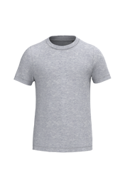 Camiseta de cuello redondo para niños de algodón orgánico - K3027IC