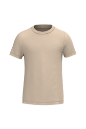 Camiseta de cuello redondo para niños de algodón orgánico - K3027IC