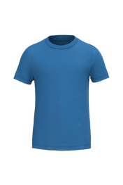 Camiseta de cuello redondo para niños de algodón orgánico - K3027IC