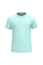 Camiseta de cuello redondo para niños de algodón orgánico - K3027IC