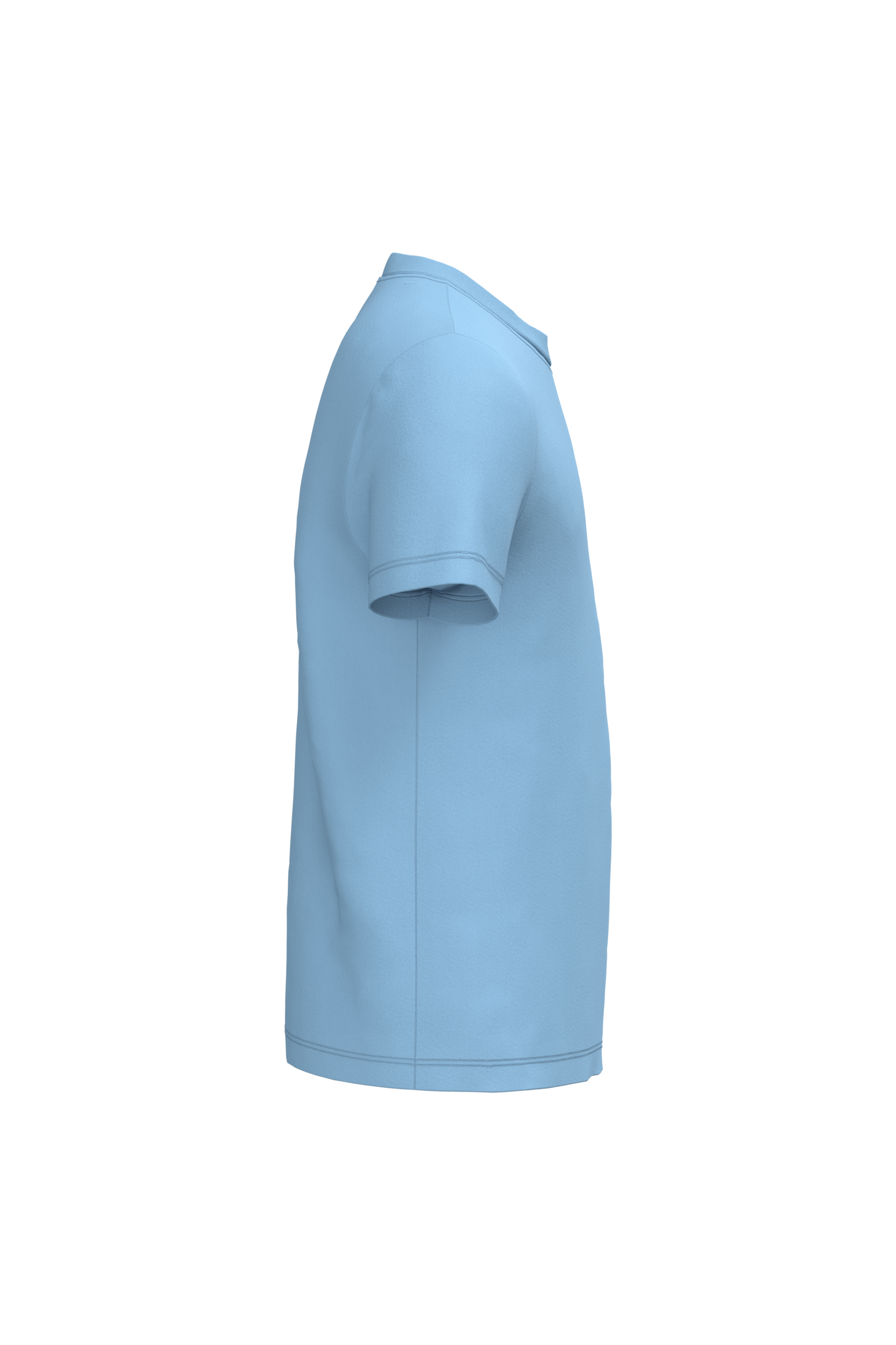 Camiseta de cuello redondo para niños de algodón orgánico - K3027IC