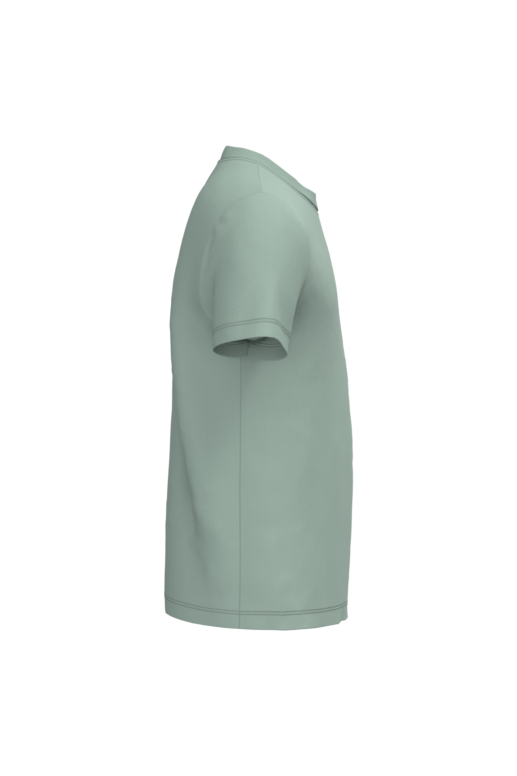 Camiseta de cuello redondo para niños de algodón orgánico - K3027IC