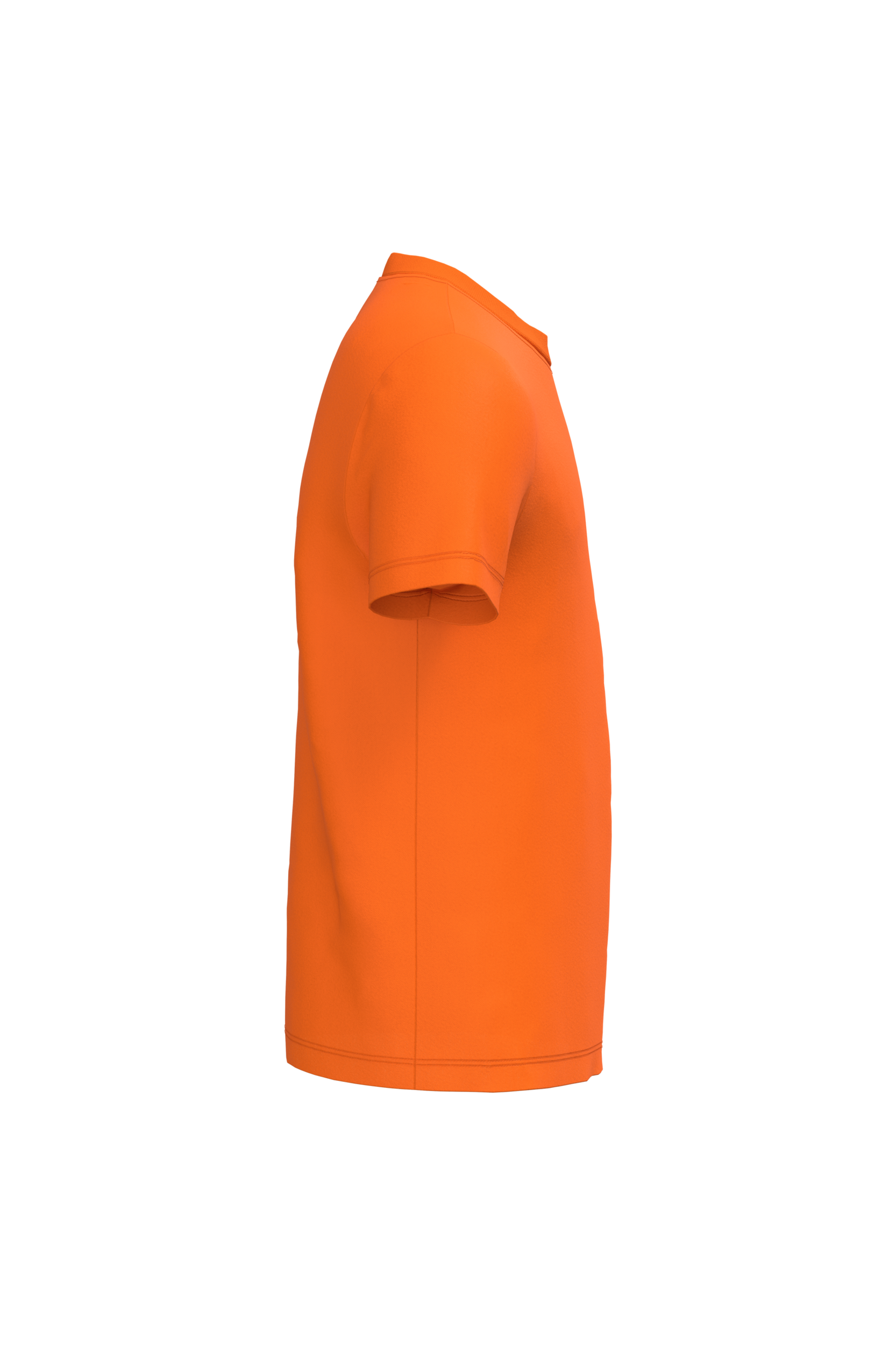 Camiseta de cuello redondo para niños de algodón orgánico - K3027IC